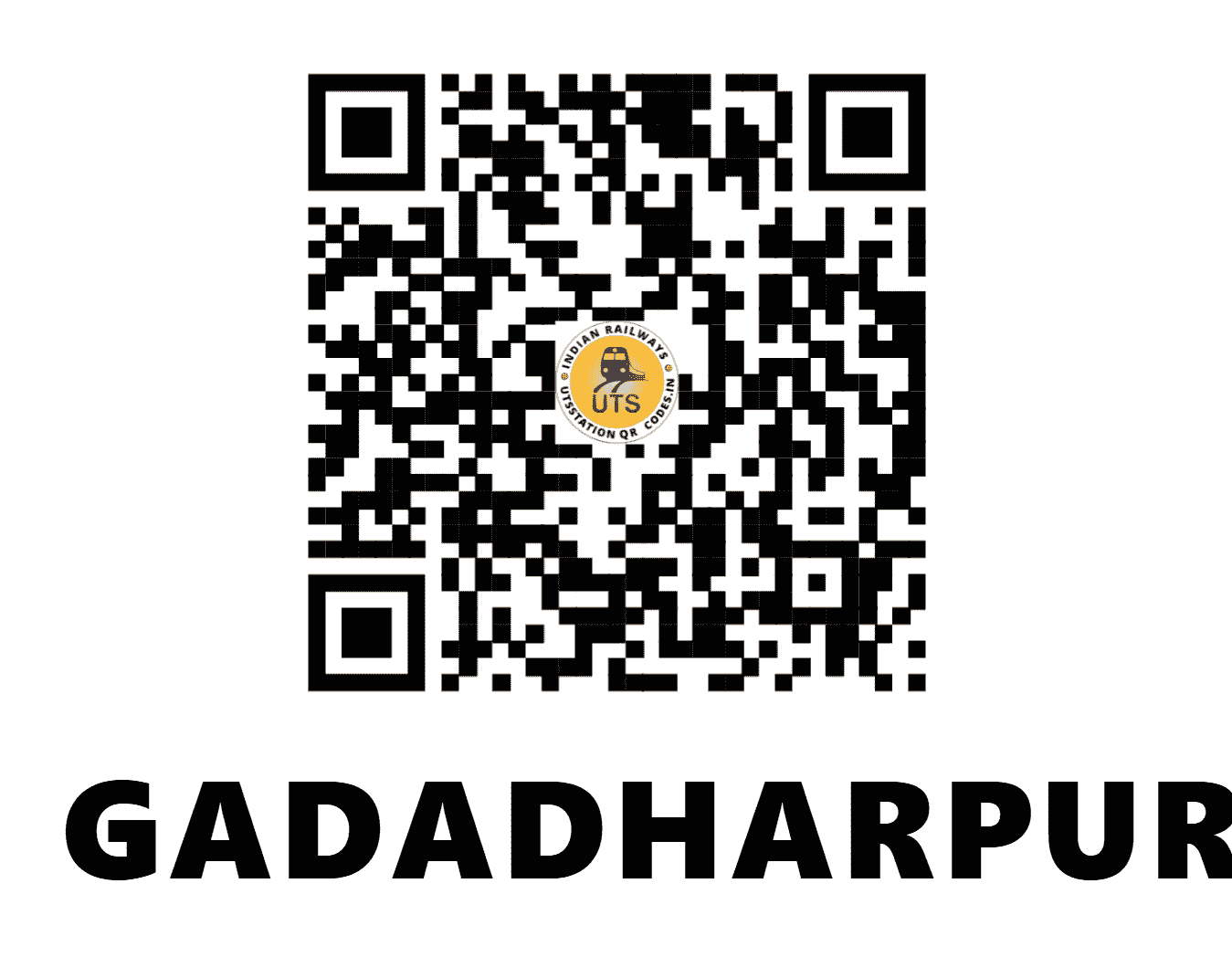 UTS QR Code for GADADHARPUR - GHLE - ER (WEST BENGAL)
